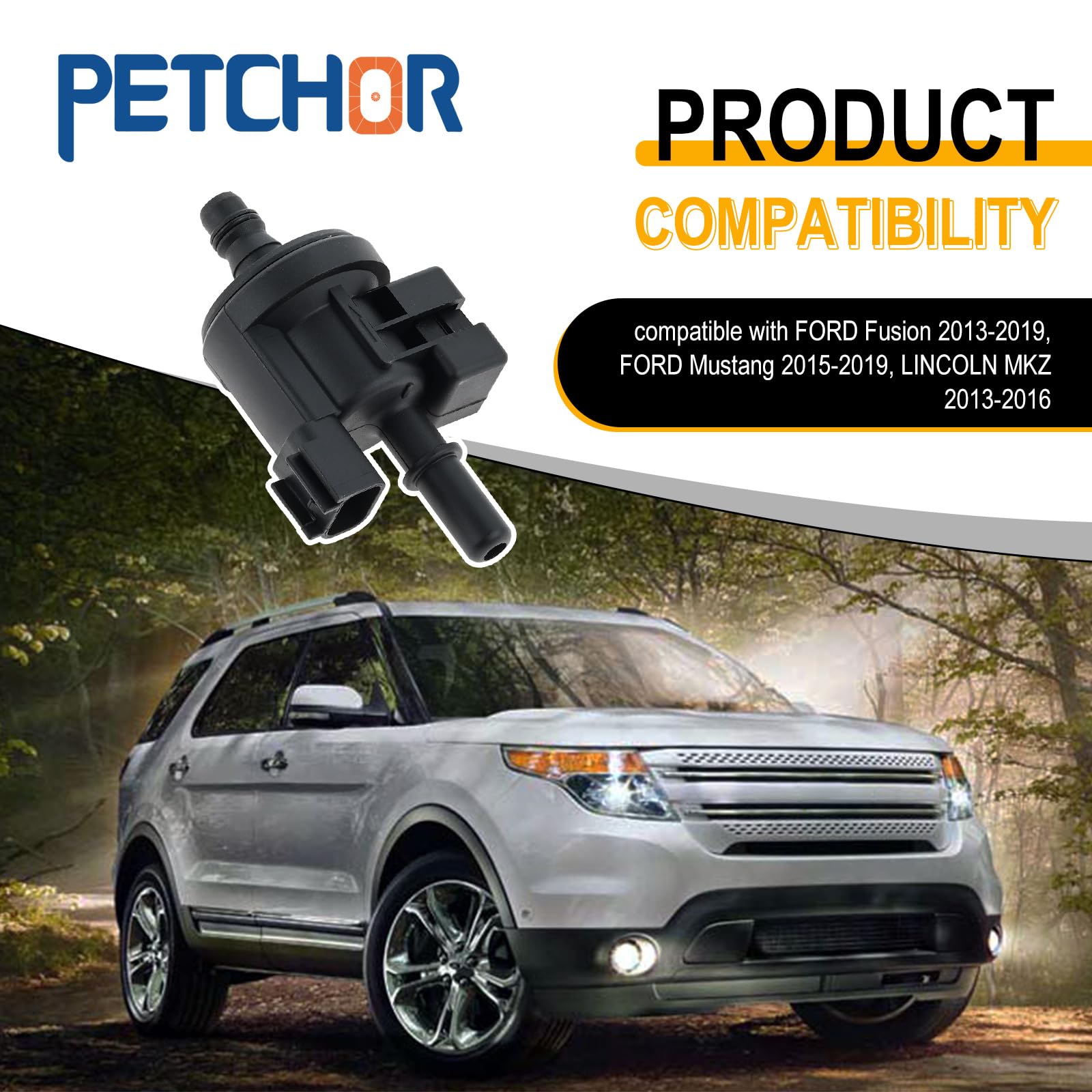 Ford Fusion 2020 Vapor Canister Purge Valve For Ford Fusion